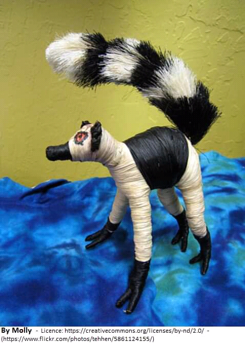 Animaux raphia